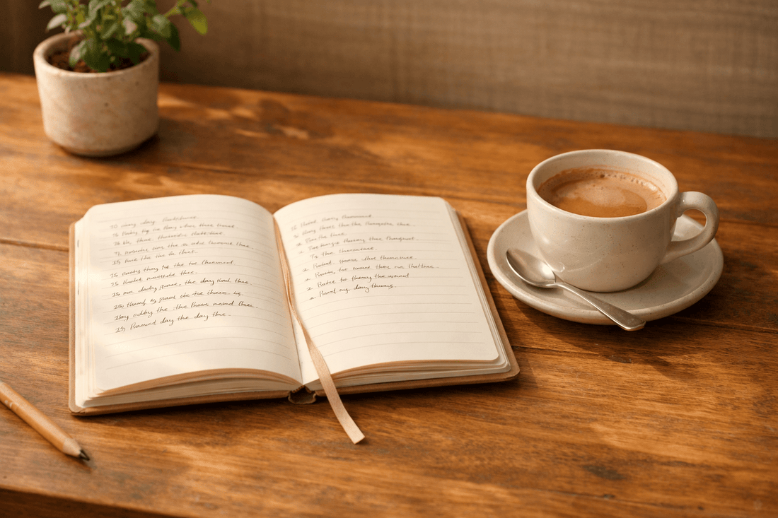 How to Start a Wellness Journal (And Actually Stick With It) - Daily Bliss
