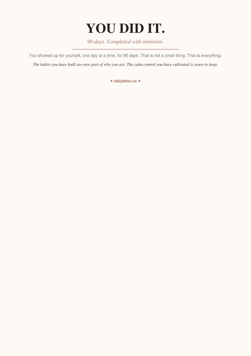 90 Day Digital Wellness Planner - Daily Bliss