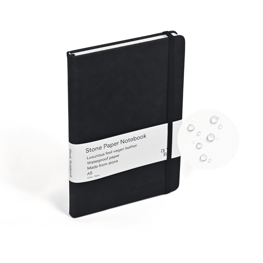 Stone Paper Notebook (Blank) - Daily Bliss