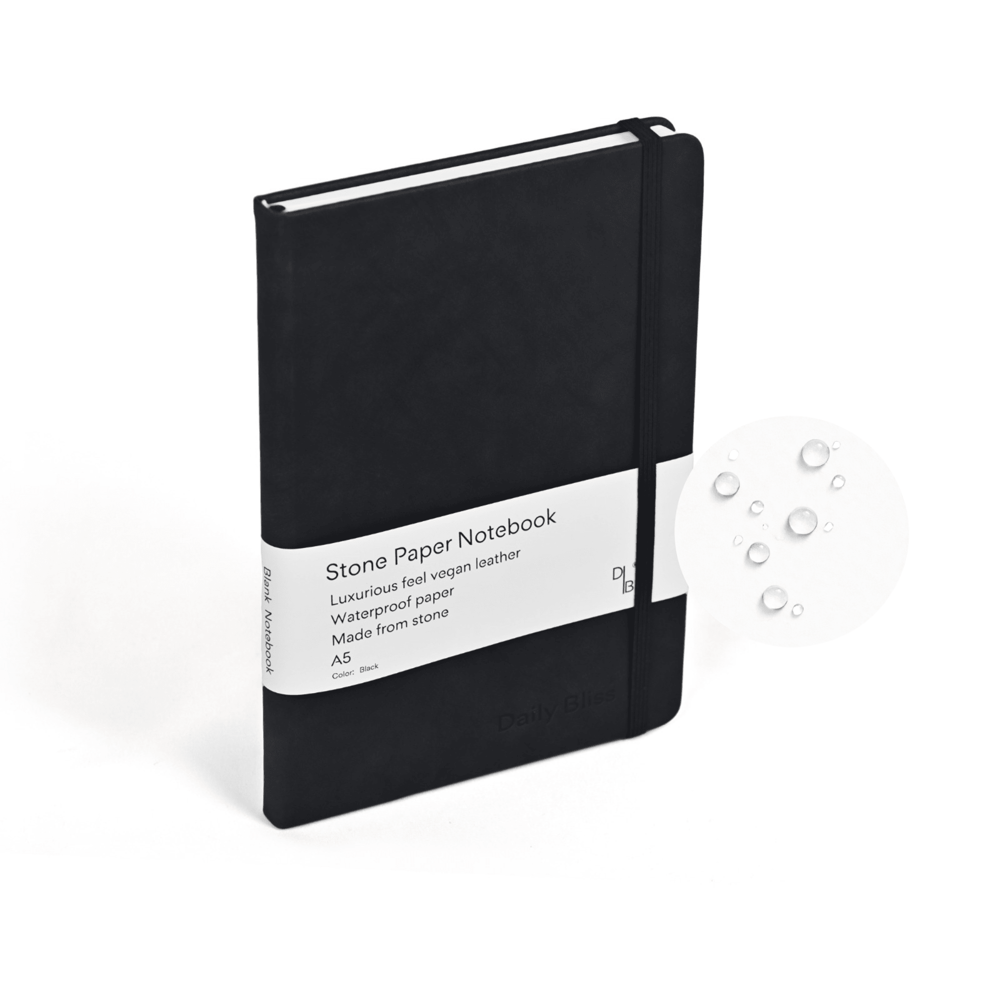 Stone Paper Notebook (Blank) - Daily Bliss