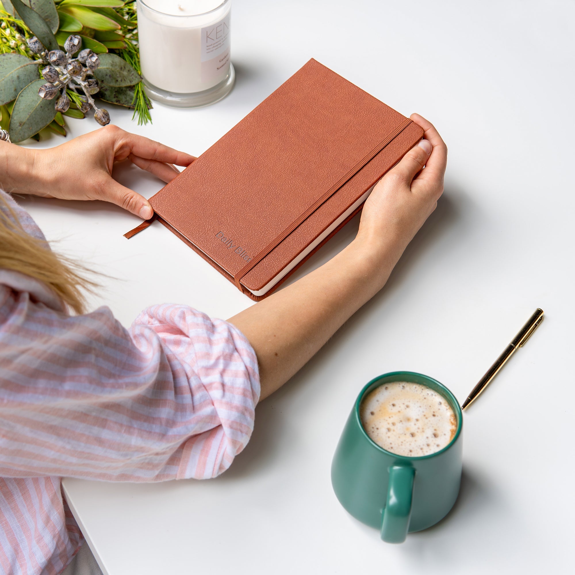 Stone Paper Notebook (Lined) - Daily Bliss