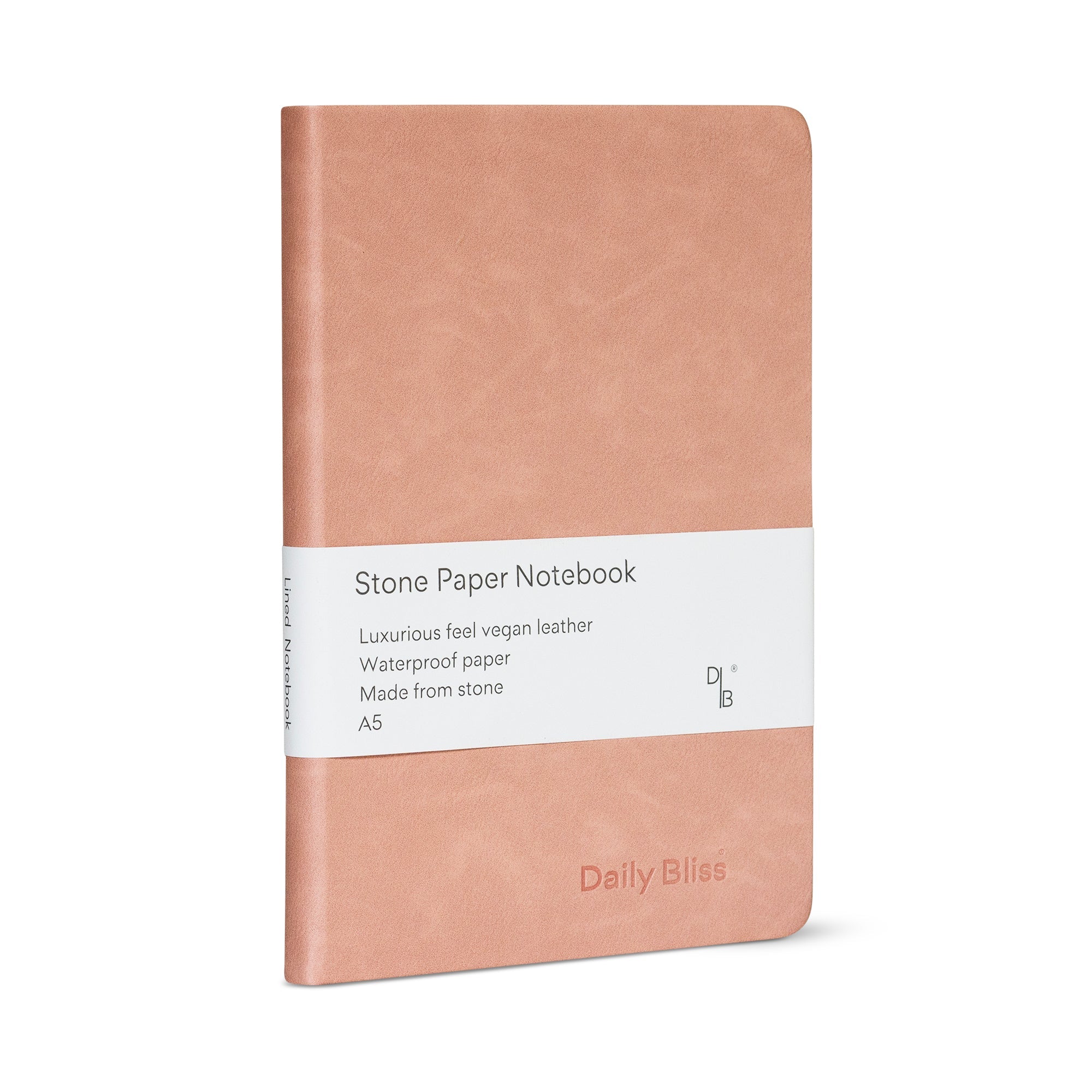 Stone Paper Notebook (Lined) - Daily Bliss