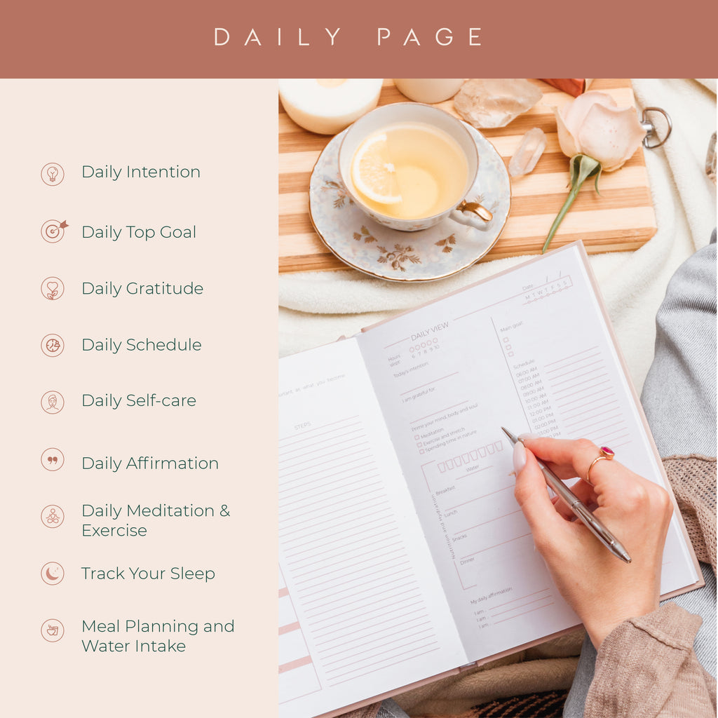 The Holistic Wellness Planner- comes with a beautiful gift box *PRE ORDER*